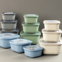 3 Piece Line Storage Container Set Blue