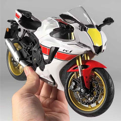 1:12 Diecast Metal Alloy Motorcycle Model Multicoloured