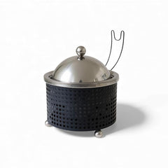 1.5Lt Chafing Dish with Mesh Design Black & Stainless Steel