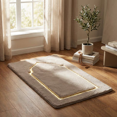70 x 130cm Musallah Beige & Gold