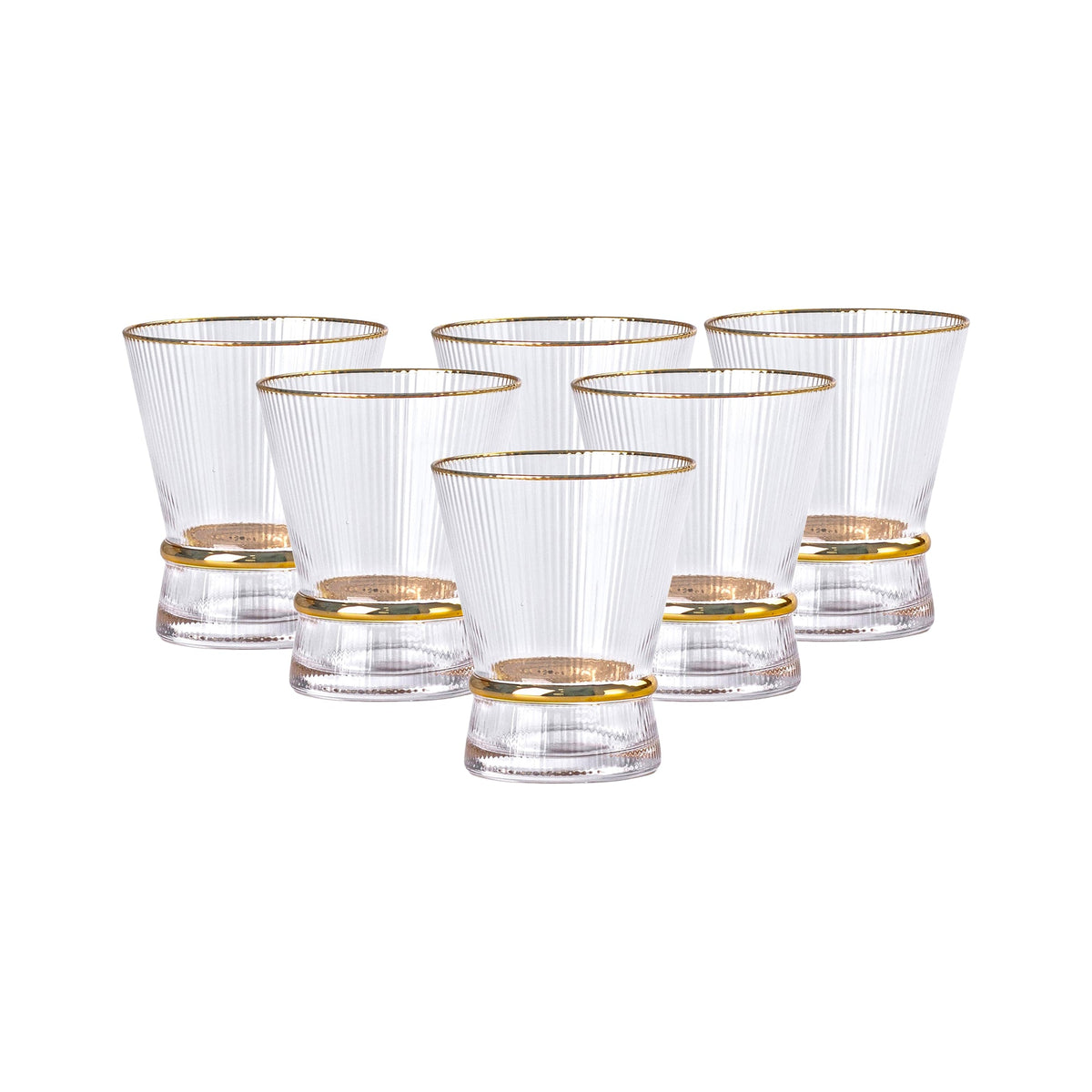 6 Piece Tumbler Set Clear