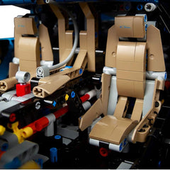 4031 Piece Car Building Block Set Blue