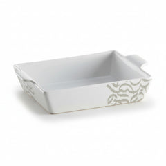 26cm Calligraphy Casserole White