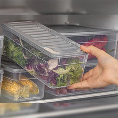 2470ml Fresh Box Container Grey