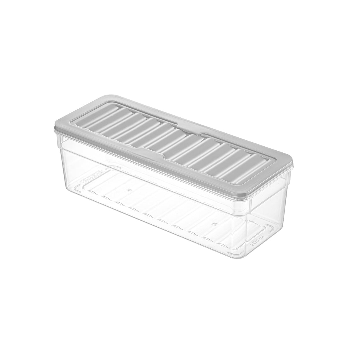 2470ml Fresh Box Container Grey