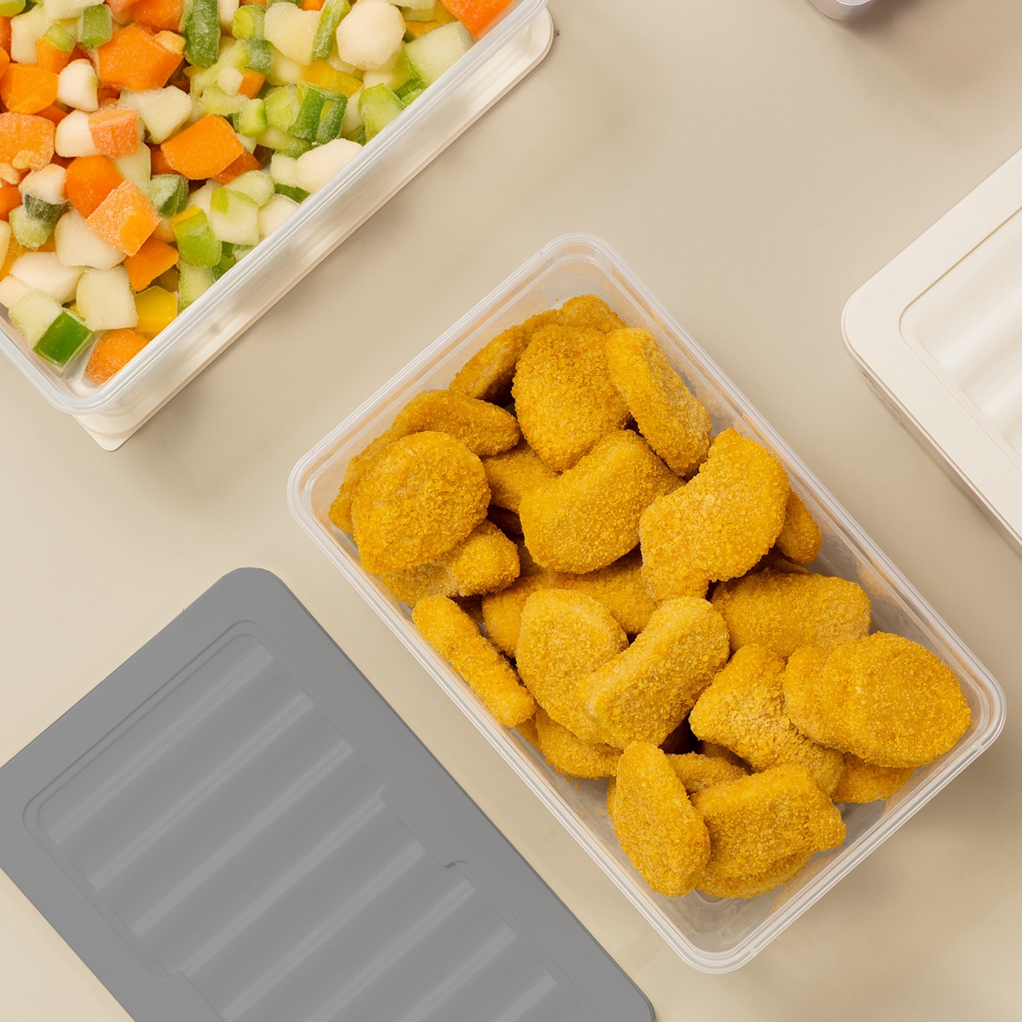 2.5Lt Fresh Box Container Grey